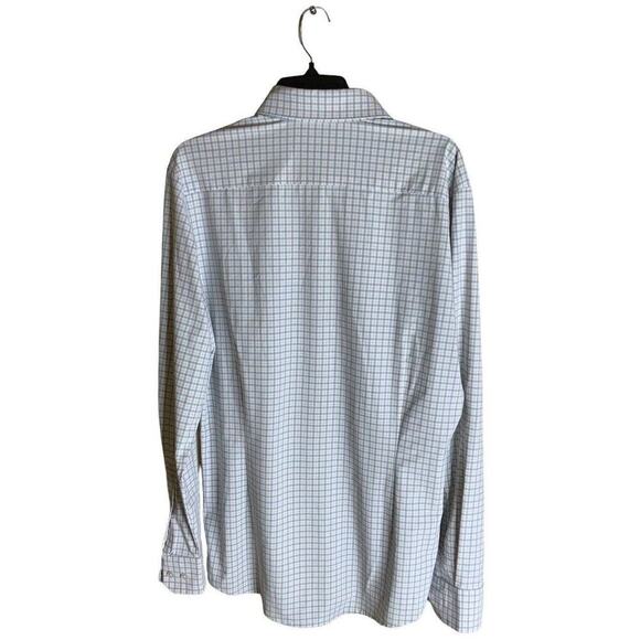 Mizzen + Main Leeward Shirt Mens Size Medium Performance Menswear Long Sleeve - Picture 4 of 6